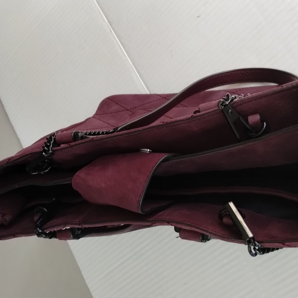 Rebecca Minkoff Burgundy Shoulder Bag - Picture 12 of 16